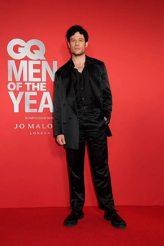 James Norton attends the GQ Men of the Year photocall at Kensington Roof Gardens, London