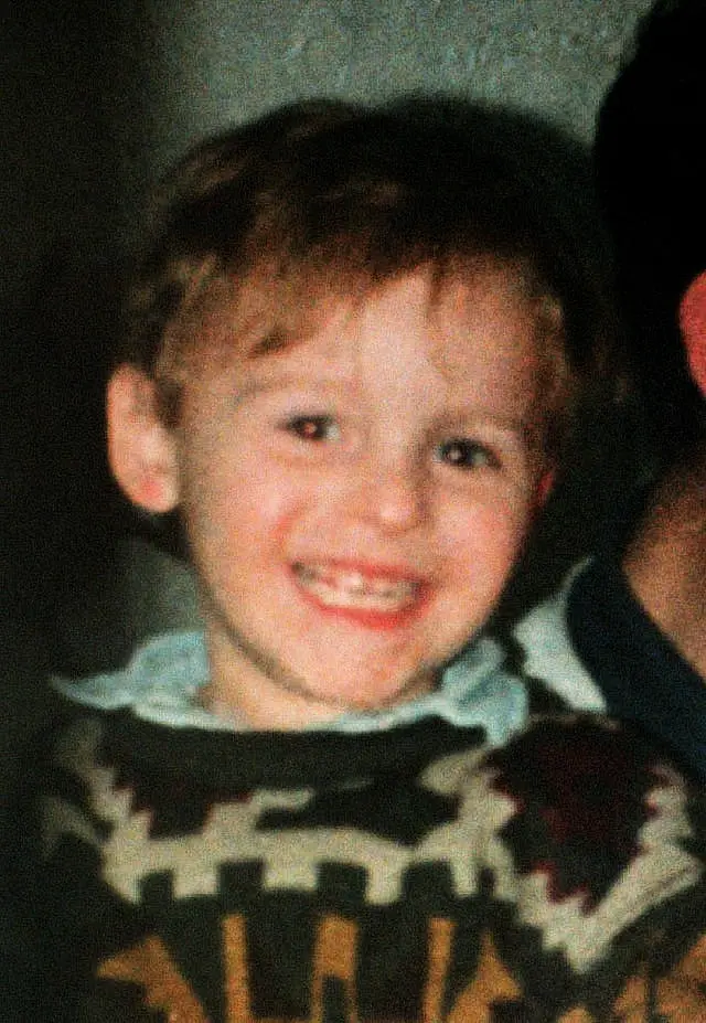 James Bulger, who died in 1993.