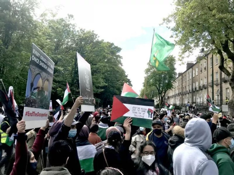 Palestine solidarity march – Dublin