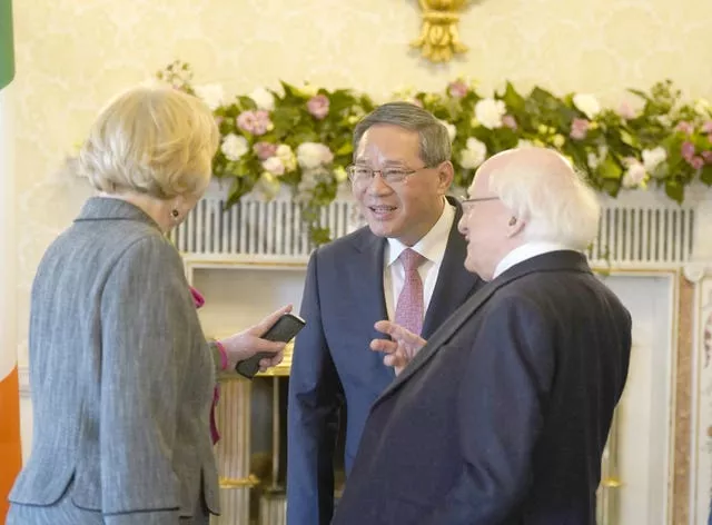 Chinese premier Li Qiang visit to Ireland
