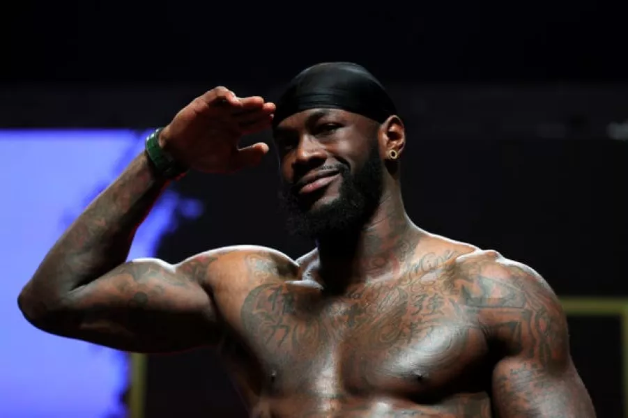 Deontay Wilder, pictured, blamed a number of issues for his loss to Fury (Bradley Collyer/PA)