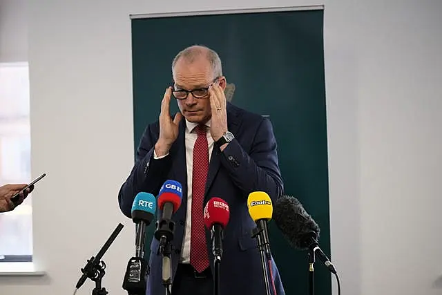 Foreign Affairs minister Simon Coveney in Belfast