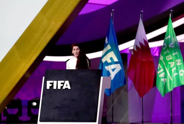 QATAR, DOHA, 18 JULY, 2022: Flags of all participants of FIFA
