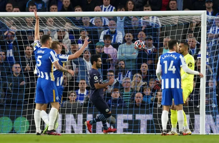 Brighton and Hove Albion v Manchester City – Premier League – AMEX Stadium