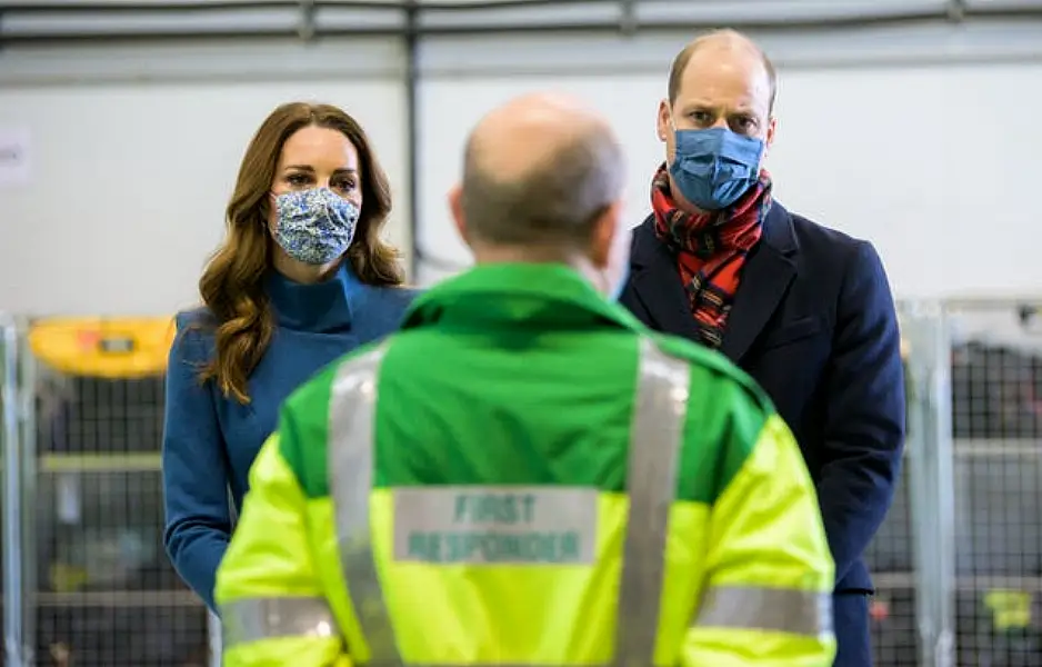 Duke and Duchess of Cambridge royal train tour