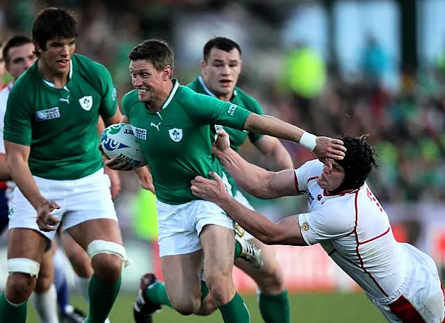 Ronan O'Gara breaks