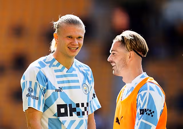 Erling Haaland and Jack Grealish