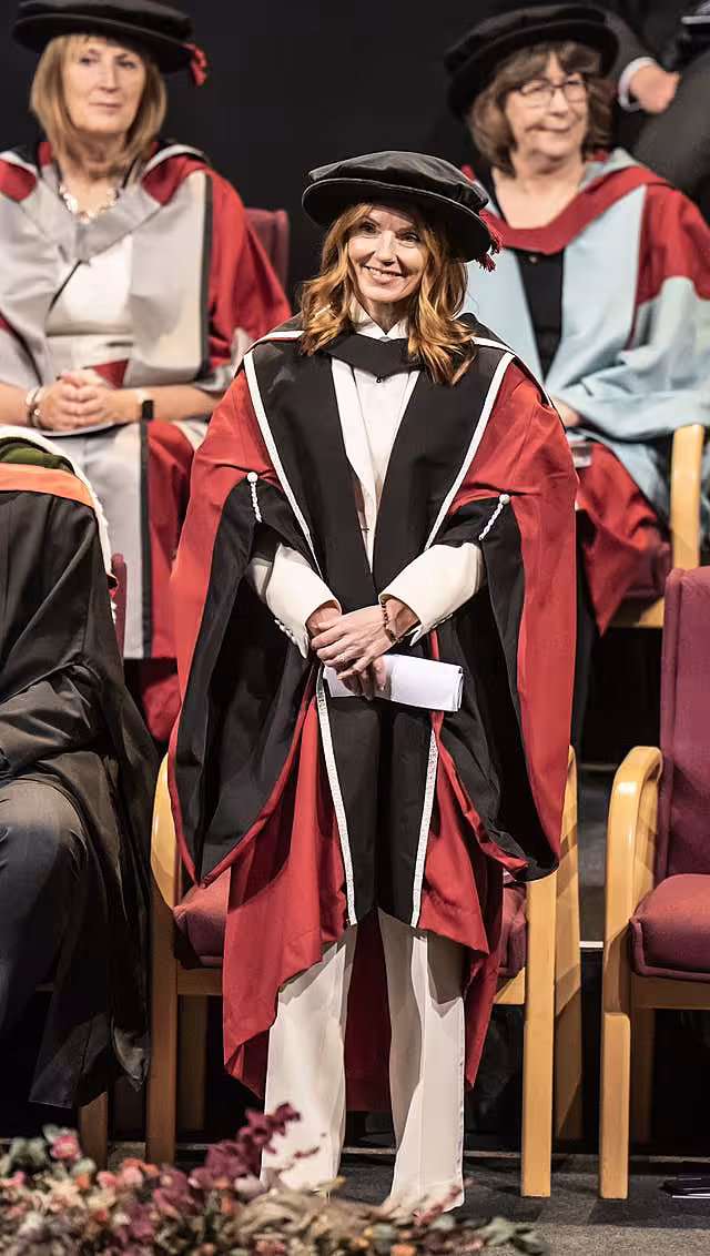 Geri Halliwell-Horner honorary doctorate