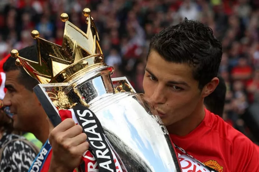 Ronaldo was a huge success at Old Trafford early in his career