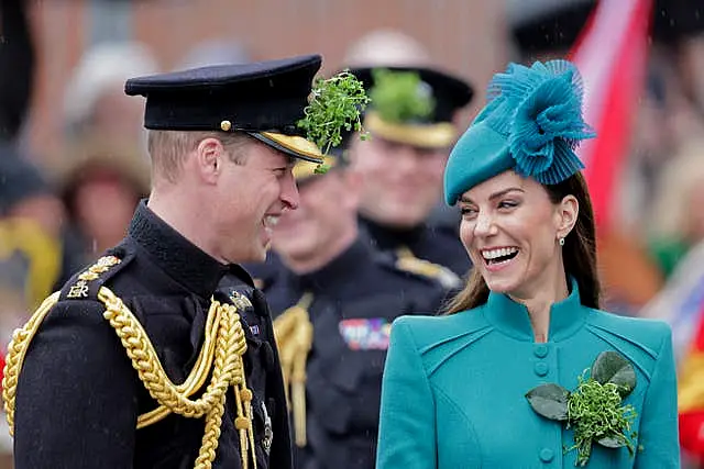 Royal Irish Guards visit