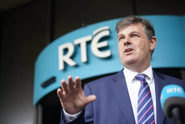 New RTE director general Kevin Bakhurst on his first day in the job