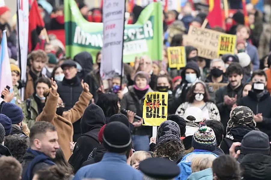 ‘Kill the Bill’ protests