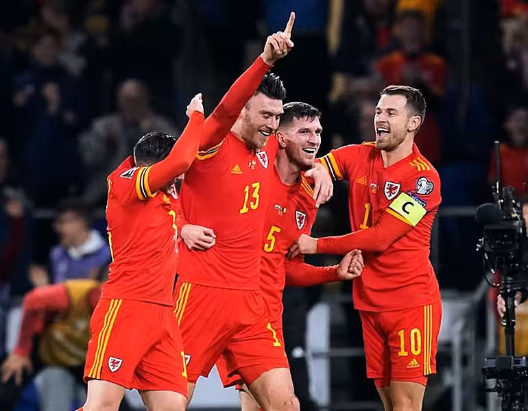 Kieffer Moore earned Wales a vital point