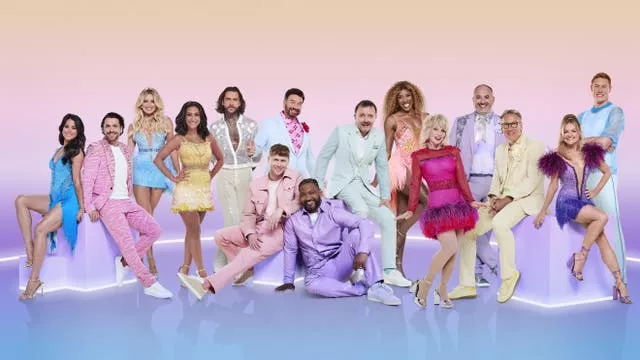 Strictly Come Dancing 2024 contestants from left, Sam Quek, Shayne Ward, Tasha Ghouri, Dr Punam Krishan, Pete Wicks, Jamie Borthwick, Nick Knowles, JB Gill, Chris McCausland, Montell Douglas, Toyah Willcox, Wynne Evans, Paul Merson, Sarah Hadland and Tom Dean