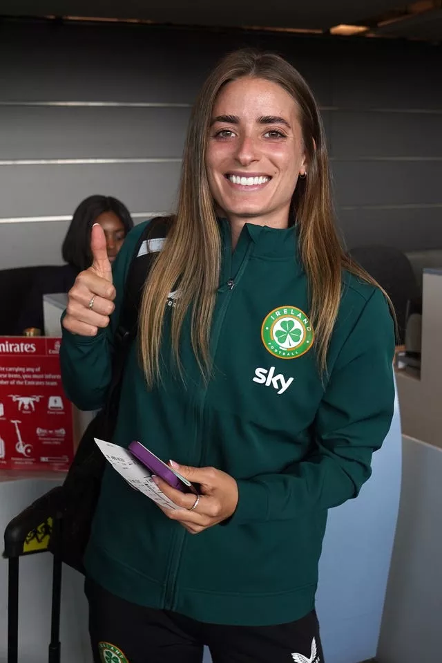 Dream became reality for Chloe Mustaki when the Republic of Ireland's plane touched down in Australia