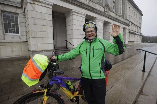 Timmy Mallett fundraising cycle tour