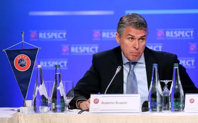 UEFA referees' chief Roberto Rosetti condemned the attack on Meler