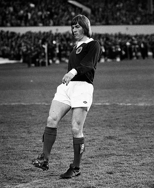 Kenny Dalglish playing for Celtic