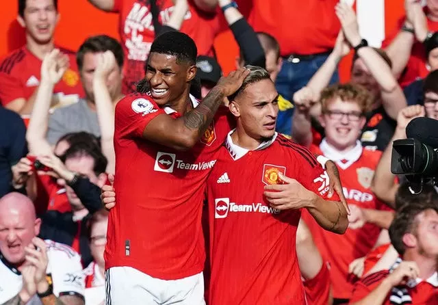 Antony and Marcus Rashford