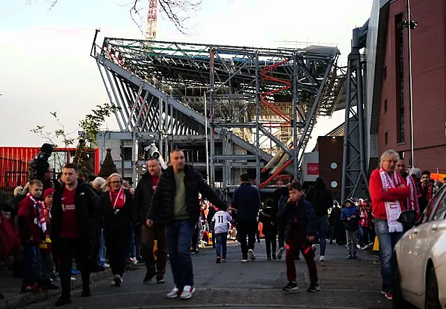 A general of the Anfield Road End expansion 