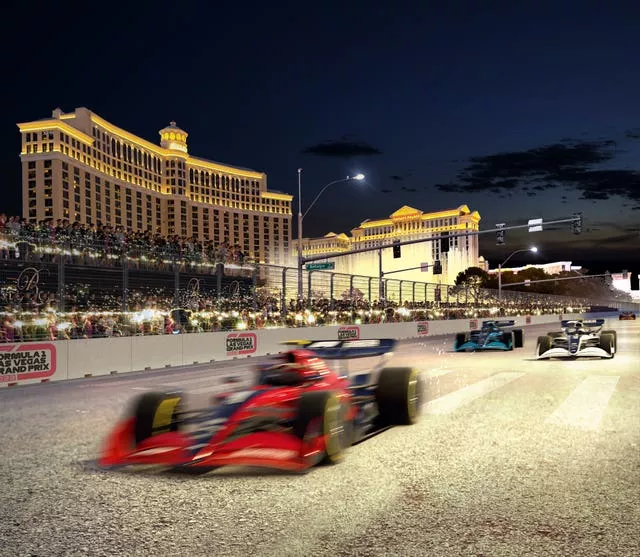 Las Vegas will join the Formula One calendar next season 