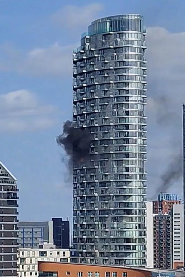 New Providence Wharf fire