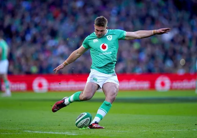 Fly-half Jack Crowley filled in at full-back in the closing stages against Italy