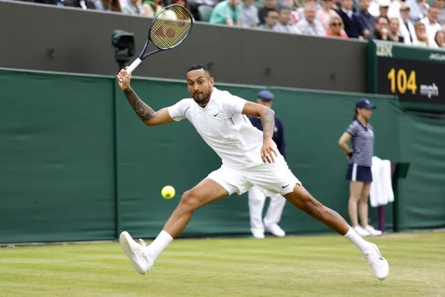 Nick Kyrgios produced a fine display to reach the third round