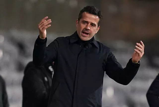 Fulham manager Marco Silva reacts