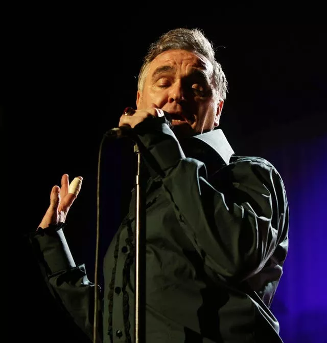 Morrissey in concert – London