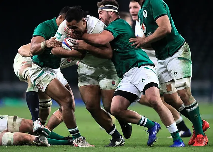 Ireland struggled to contain England at Twickenham 