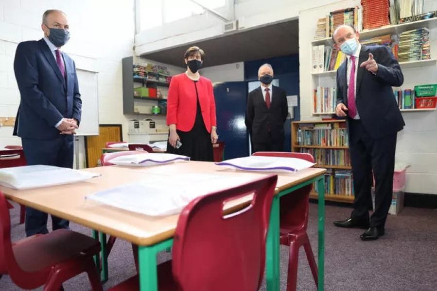 Taoiseach visit to Dublin school
