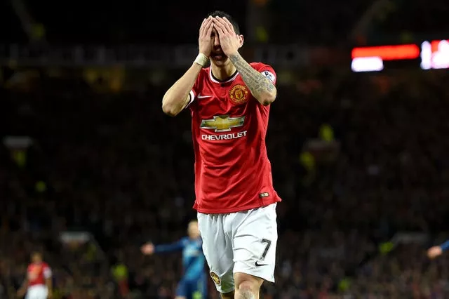 Di Maria did not enjoy his 12 months in Manchester