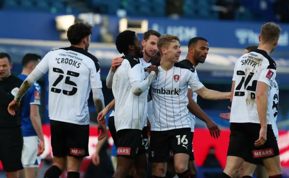 Matthew Olosunde equalised for Rotherham