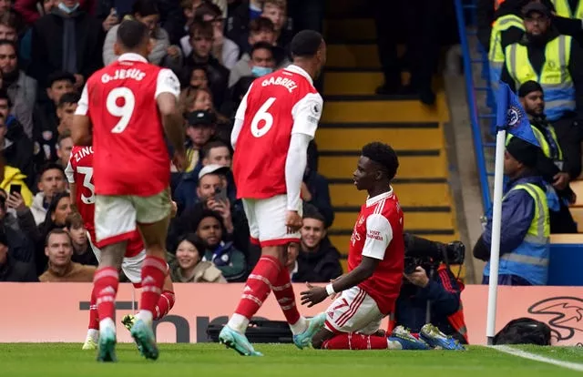 Arsenal won 1-0 at Stamford Bridge earlier in the season