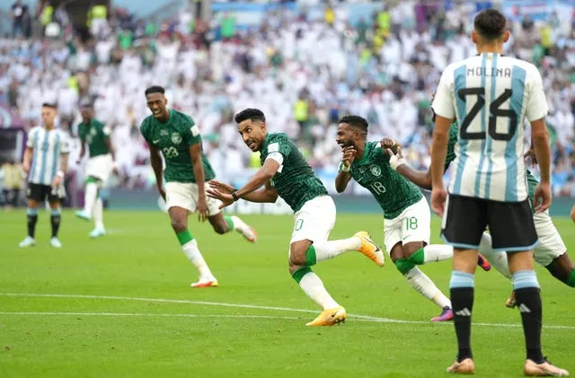 Saudi Arabia’s Salem Al Dawsari stunned Argentina with his winning strike.