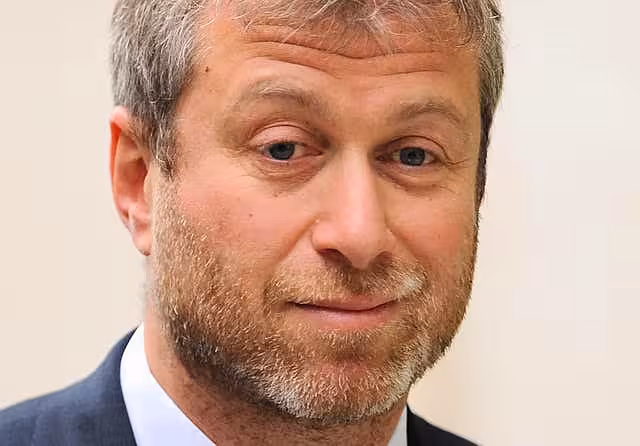 Roman Abramovich file photo