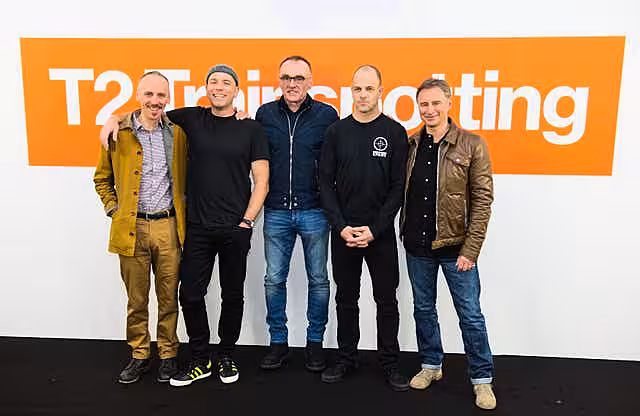 T2 Trainspotting photocall – London