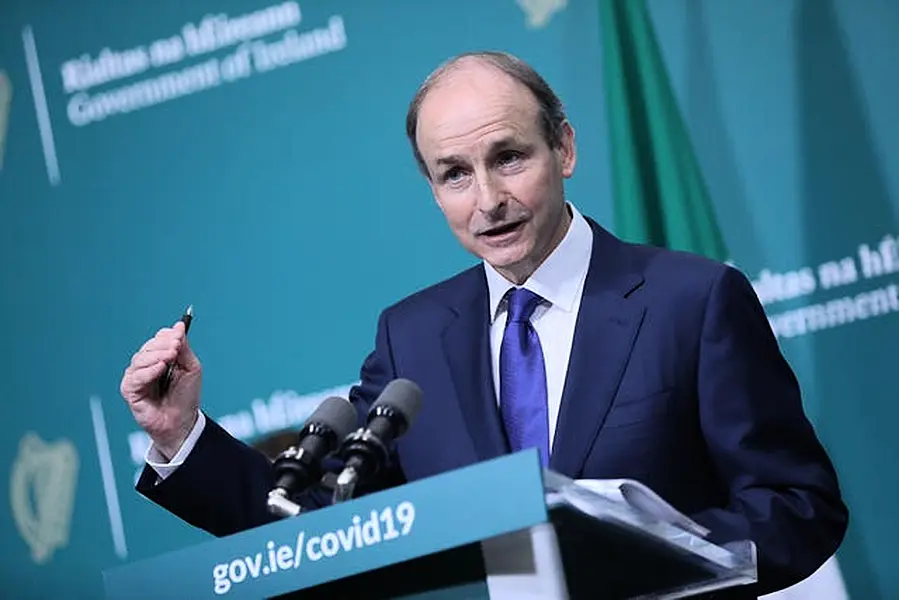 Irish premier Micheal Martin