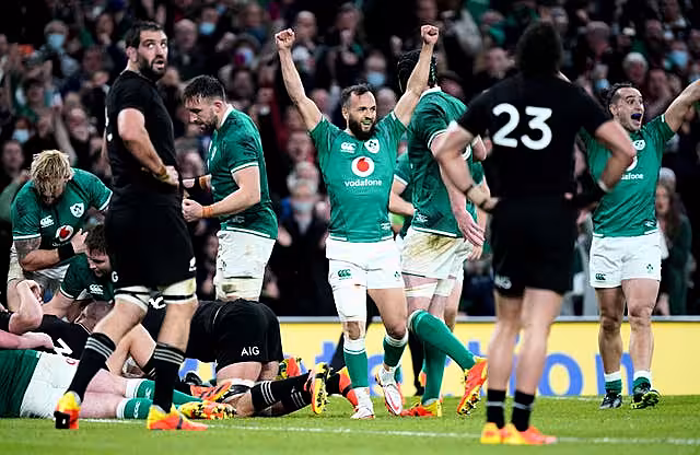 Ireland beat New Zealand in Dublin in November