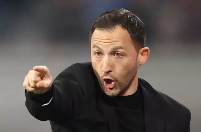 Belgiun manager Domenico Tedesco