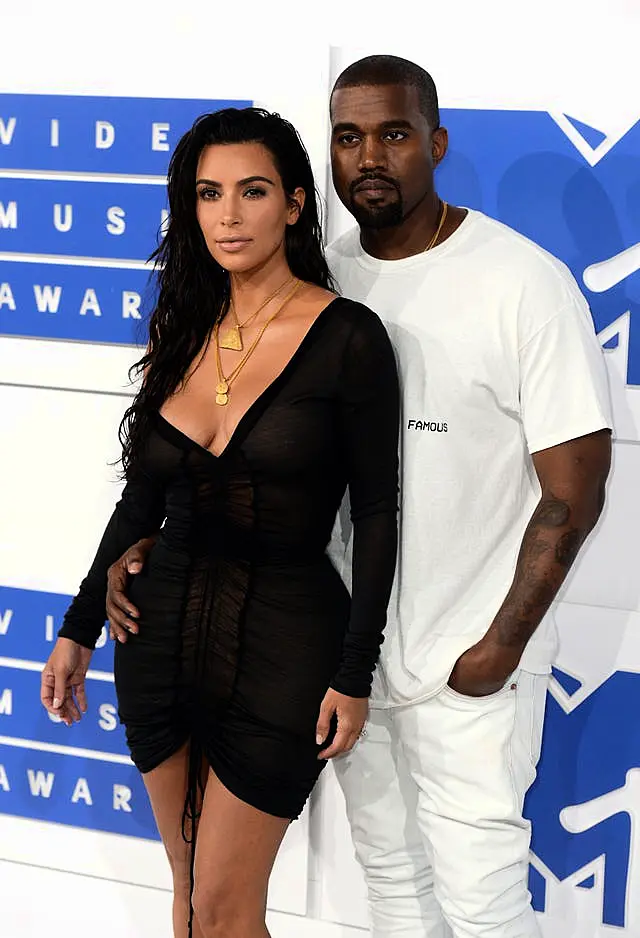 Kim Kardashian and Kayne West