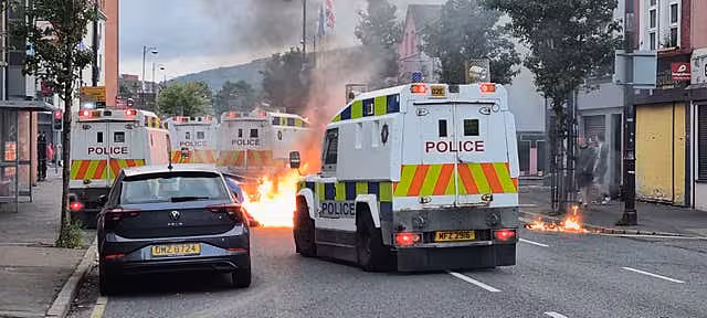 Anti-Islamic protest – Belfast