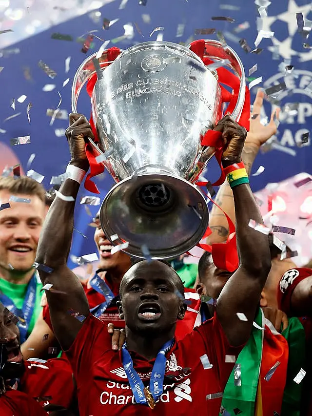 Mane helped Liverpool win the Champions League in 2019