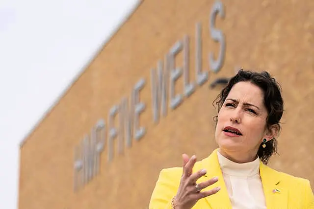 Victoria Atkins gestures