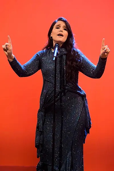 Jessie Ware performs during filming for the Graham Norton Show 