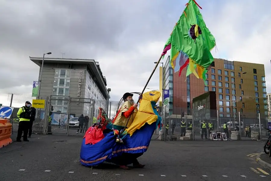 Cop26 demo