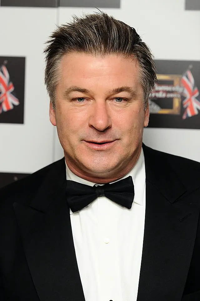 File dated 06/12/08 of Alec Baldwin who has said that his acting career may be over as he denied pulling the trigger in the fatal shooting of Halyna Hutchins on the set of Rust. The actor, 63, accidentally shot and killed cinematographer Hutchins when a prop gun he was holding went off during filming for the Western in New Mexico.