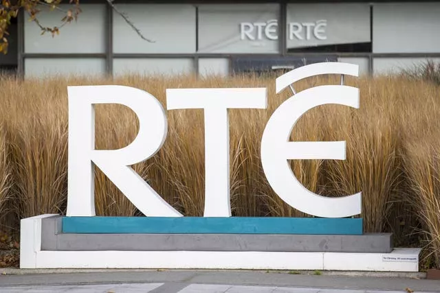 An RTE sign outside the broadcaster's Donnybrook campus