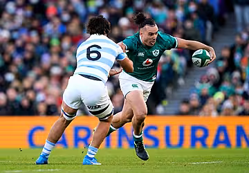 James Lowe is sidelined by a hamstring injury